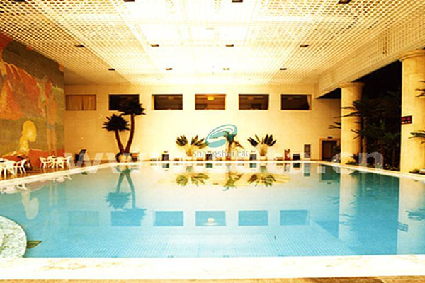 山東淄博世紀大酒店恒溫泳池設備安裝工程