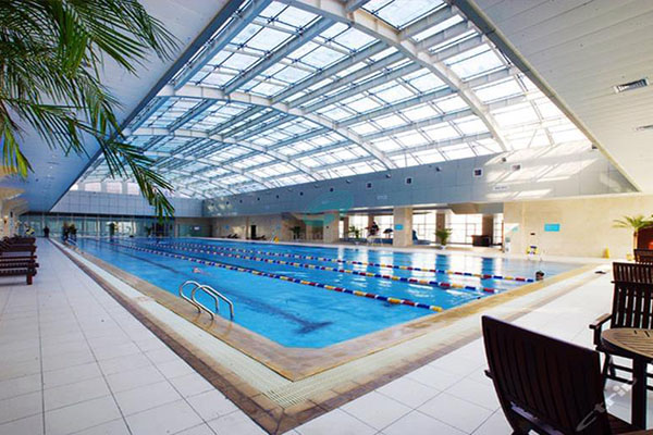 濟南麗天大酒店游泳池設備安裝工程